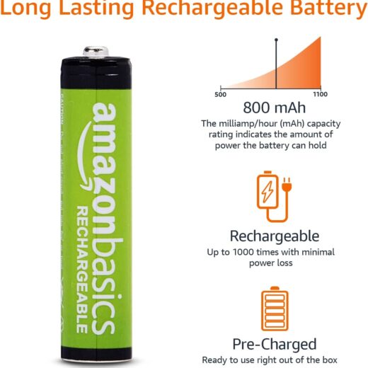 Baterías recargables AAA