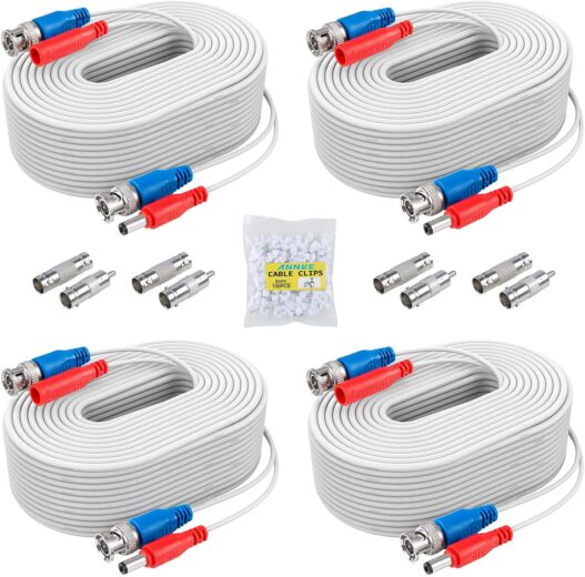 Cable de video BNC extra largo 100 P
