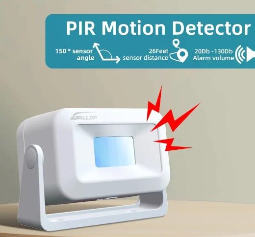 Sensor de movimiento deteccion PIR mas alarma
